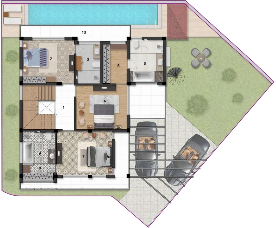 Sobha Hartland 2  ground floor plan