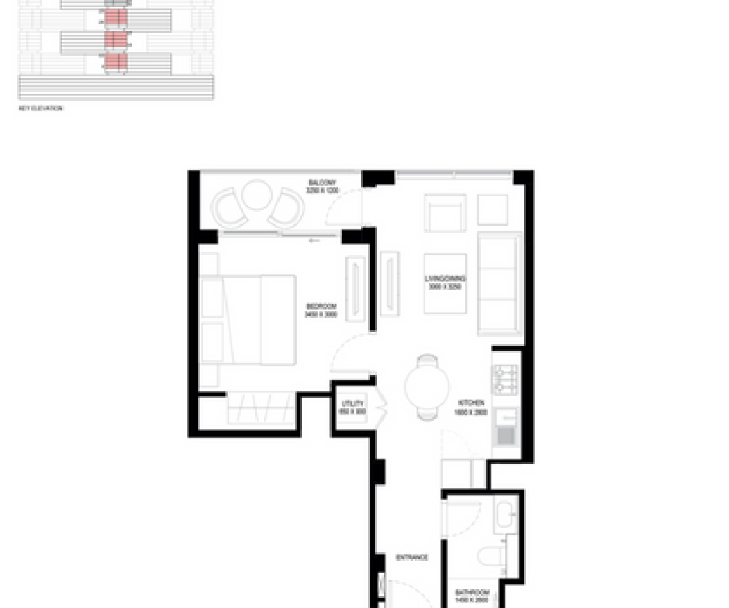 Sobha One ground floor plan